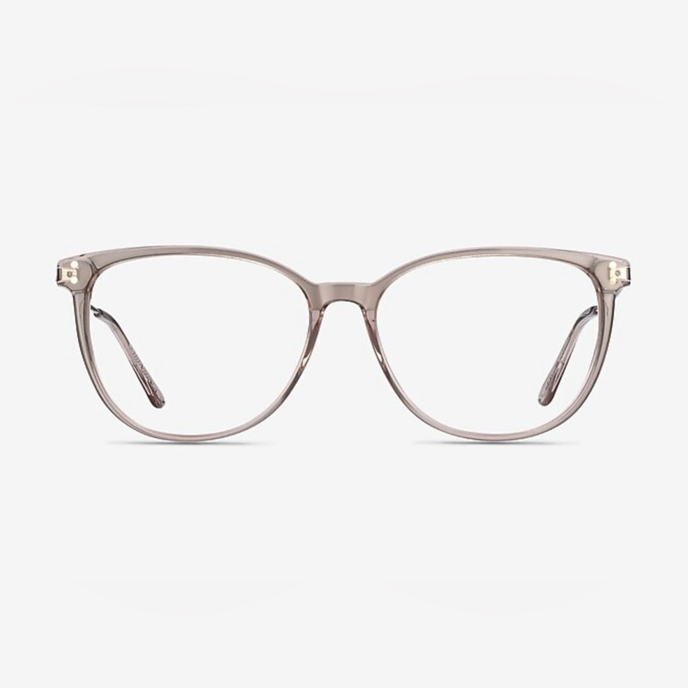 Elegant Rose Gold Pink Eyeglasses